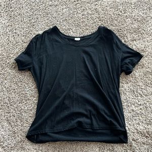 Black tee